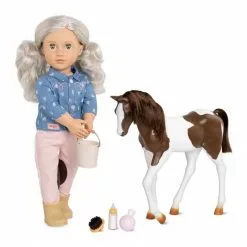 Our Generation Poupee Avec Poulain - Yanira