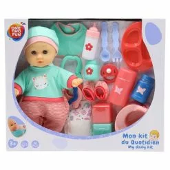 One Two Fun Coffret Mon Bébé 30 Cm Et Accessoires