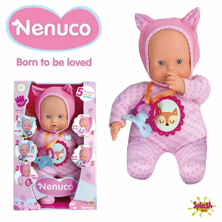 GP TOYS Poupon Nenuco Soft 5 Fonctions - Rose – Image 2