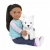 Our Generation Cassie Et Son Chien Poupée 46cm