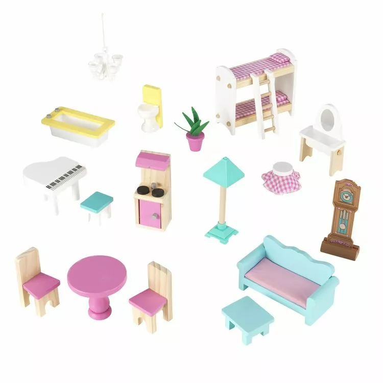 Kidkraft Maison De Poupée En Bois Abbey Manor – Image 2