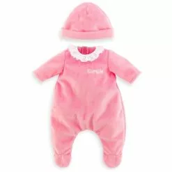 Corolle BB30 Pyjama Rose + Bonnet