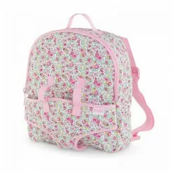 Corolle BB30 Sac A Dos Porte Poupon Fleuri