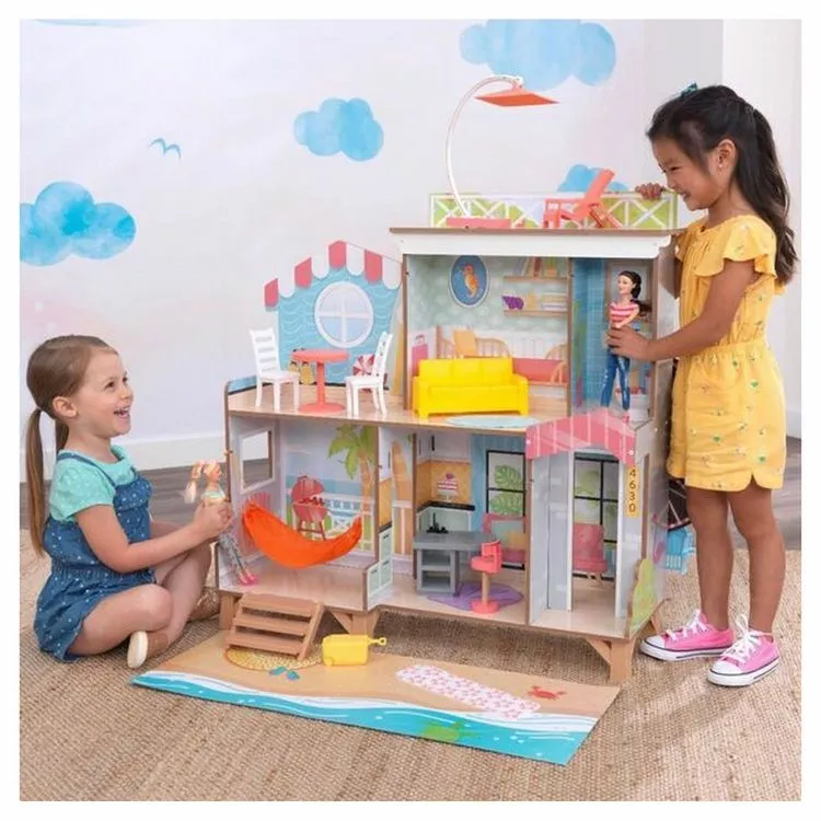 Kidkraft Maison De Poupées Ferris Wheel Fun Beach – Image 4