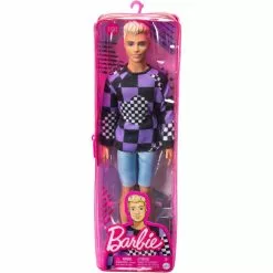 BARBIE Poupée Ken Fashionista Chemise A Carreaux