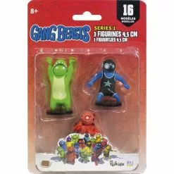 LANSAY Gang Beasts 3 Figurines 4,5cm #1