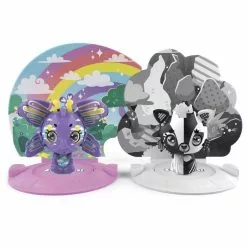 SPIN MASTER Figurine - Zoobles Animaux - Pack De 2 - Mauve Et Noir-blanc