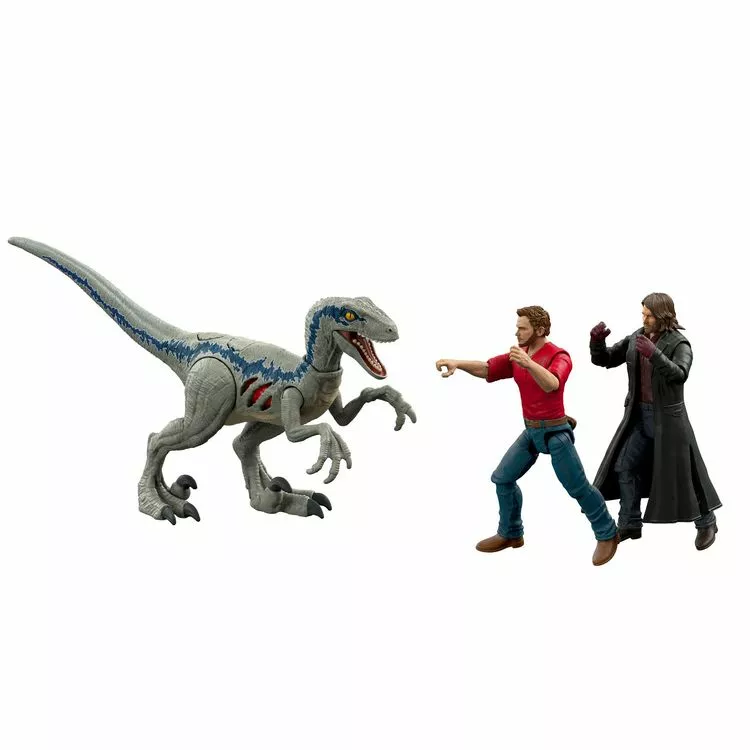 JURASSIC WORLD Jurassic World Dominion Owen Et Vélociraptor Blue – Image 2
