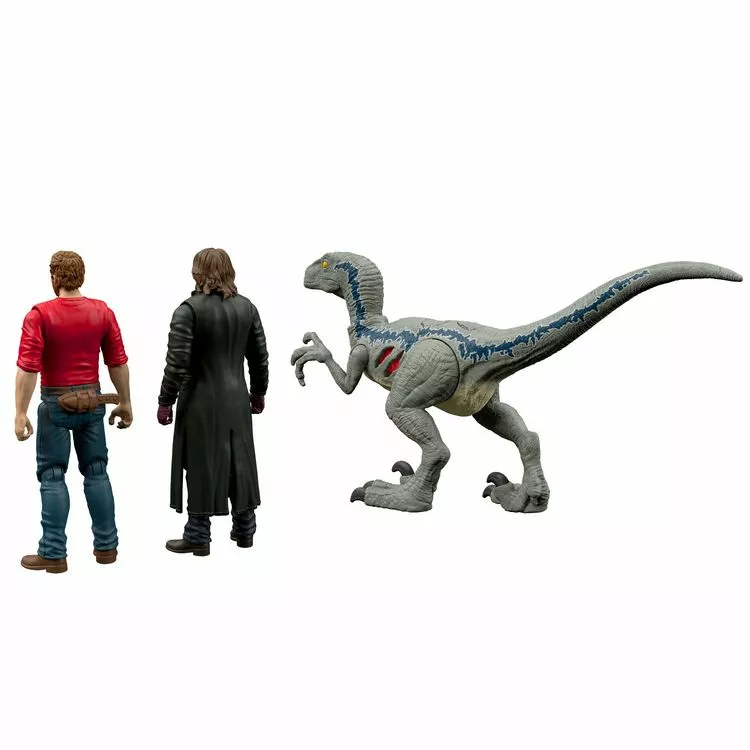 JURASSIC WORLD Jurassic World Dominion Owen Et Vélociraptor Blue – Image 3
