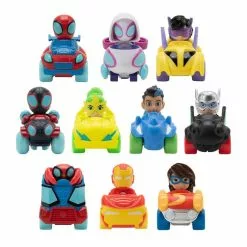 JAZWARES Spidey Pack De 10 Vehicules