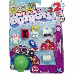 HASBRO Pack 8 Figurines Transformers Botbots 1
