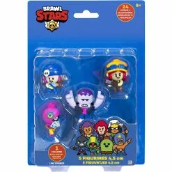 LANSAY Brawl Stars 5 Figurines 4,5cm #3