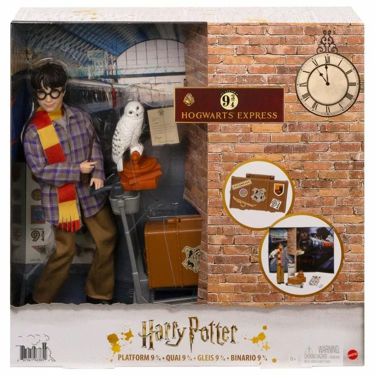 HARRY POTTER Coffret Poupée Mannequin Harry Potter - Quai 9 3/4 – Image 3