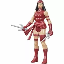 HASBRO Figurine Rétro Marvel Elektra 10 Cm