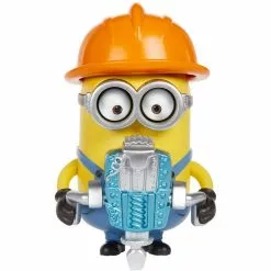 LES MINIONS Figurine Deluxe 9 Cm Minions - Dave Et Son Marteau Piqueur