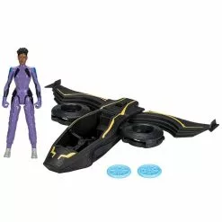 HASBRO Figurine 15 Cm + Véhicule Black Panther