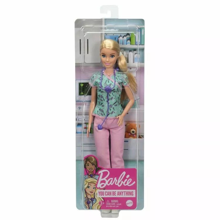 BARBIE Poupée Barbie Métiers Infirmière – Image 4