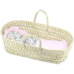 Petitcollin Couffin Avec Garnissage Liberty Rose 50 Cm