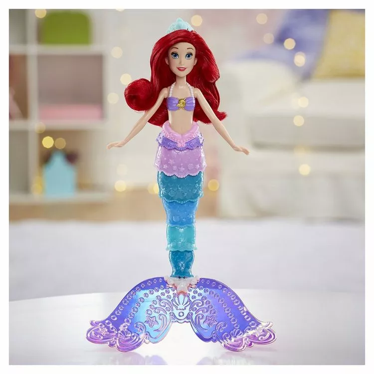 HASBRO Disney Princesses Poupée Ariel Sirène Arc-en-ciel – Image 3