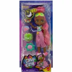 MATTEL Cave Club - Poupée Pyjama Party Fernessa