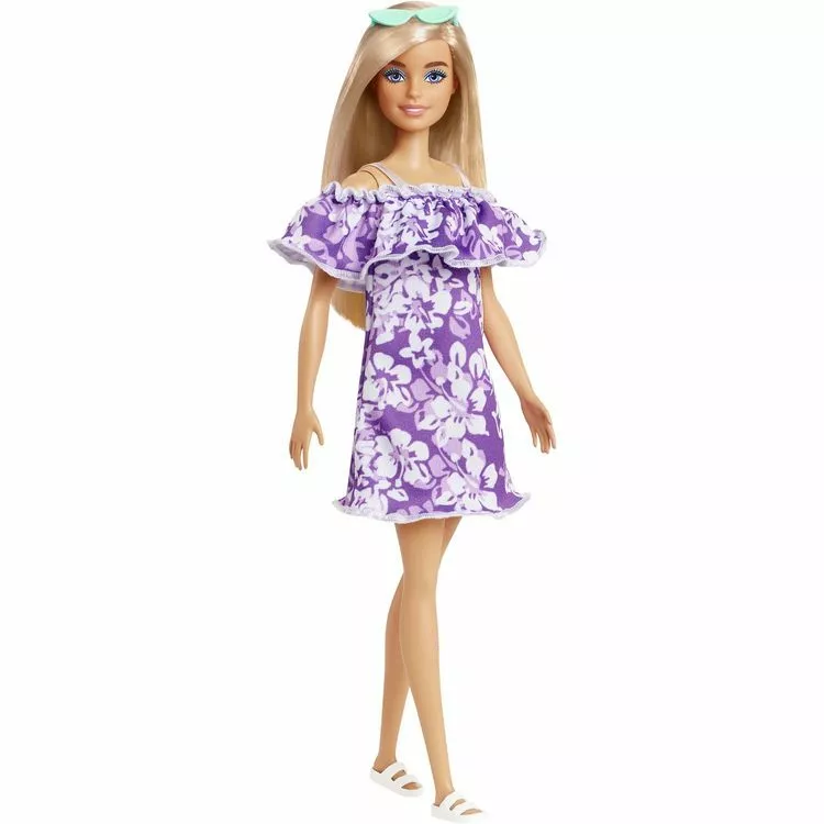 BARBIE Poupée Barbie Aime Les Océans - Robe Fleurie