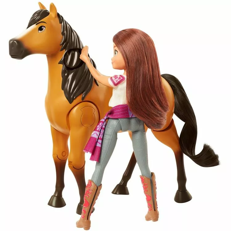 MATTEL Coffret Poupée Lucky Et Son Cheval Spirit – Image 3