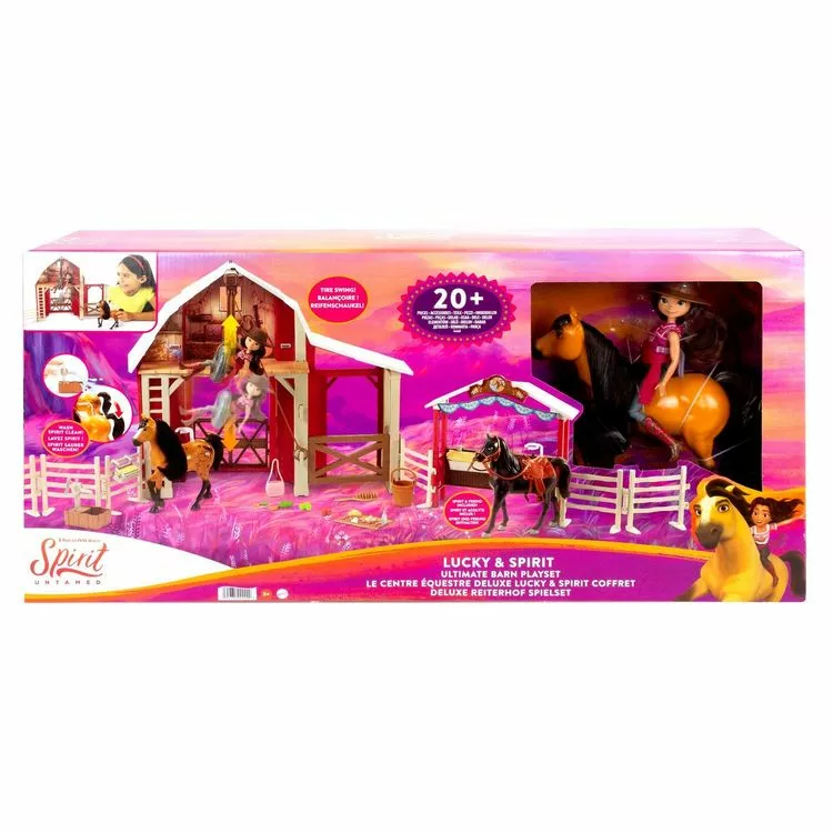 MATTEL Spirit L'indomptable - Coffret Centre équestre Avec Lucky Et Spirit – Image 5