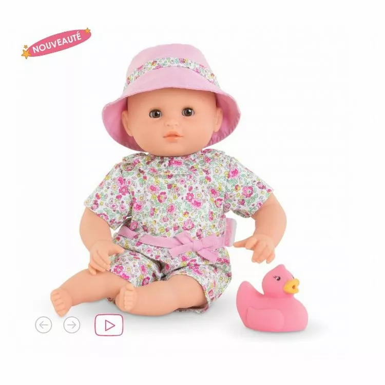 Corolle BB Bain Coralie Canard Rose – Image 2