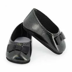 PETIT COLLIN Ballerines Noires Pour Poupées De 39 à 48 Cm