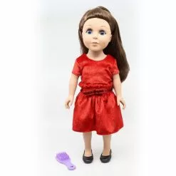 One Two Fun Ma Jolie Poupée Mode Brune 46 Cm