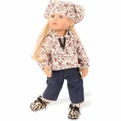 Gotz Poupée 36 Cm : Grete, Cheveux Blonds, Yeux Bleus