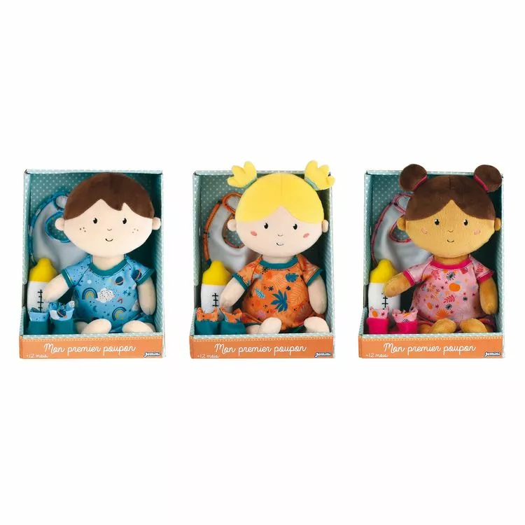 JEMINI MON PREMIER POUPON FILLE BLONDE JUNE 30CM – Image 4