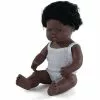 Miniland Poupée Bébé Garçon, 38 Cm, Africain Miniland